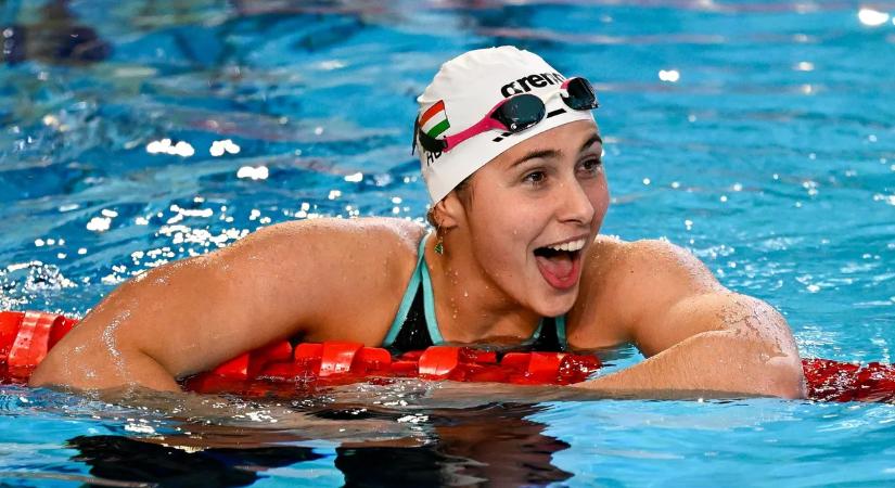 Rövidpályás úszó Eb: Ábrahám Minna 200, Sárkány Zalán 1500 gyorson lett ezüstérmes