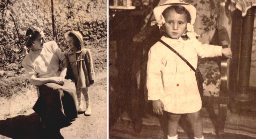 Alig egy kilós újszülött kislány, született: Auschwitzban