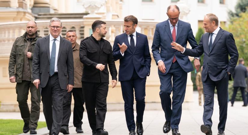 Az amerikaiak árulásáról és Zelenszkij megóvásáról beszéltek az európai vezetők egy kiszivárgott feljegyzés szerint