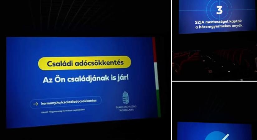 Leállítja a Cinema City a kormányzati reklámokat
