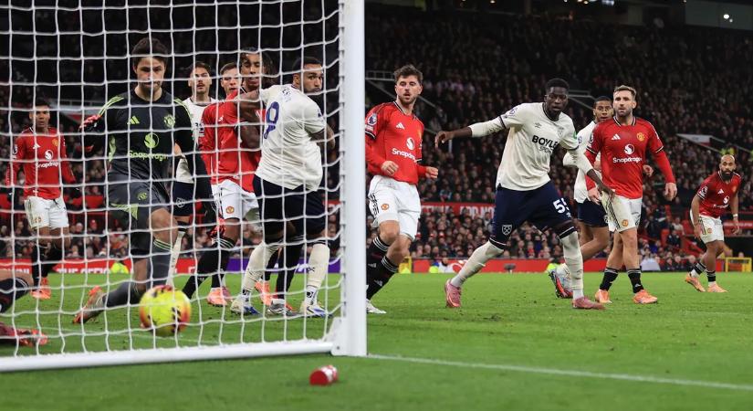Egy rúgott gól ismét nem volt elég a Manchester United győzelméhez, pontot mentett a West Ham