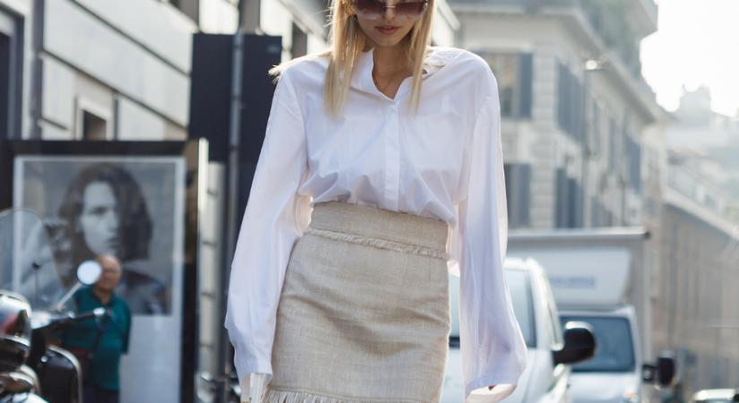 Így viselheted többféle módon a legegyszerűbb fehér inget