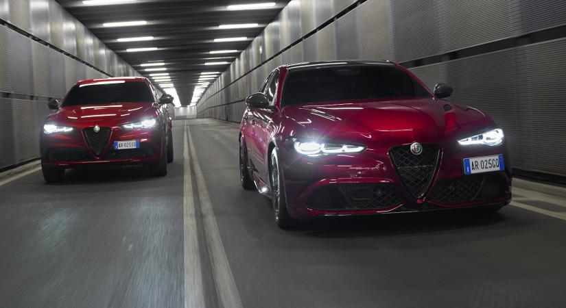 Vérvörös autókkal ünnepel a legsportosabb Alfa Romeo