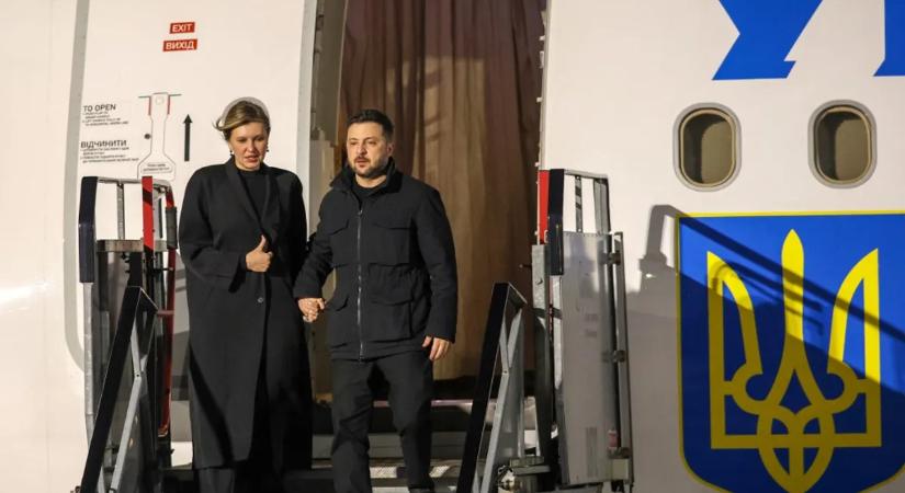 Zelenszkij gépét négy katonai drón támadta meg – kitört a pánik Dublin egén