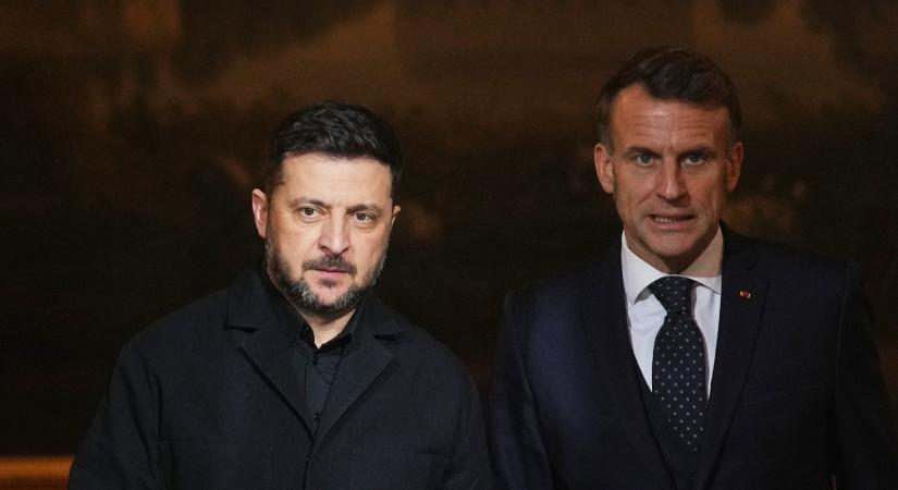 Az Egyesült Államok elárulhatja Ukrajnát – figyelmeztetett Macron