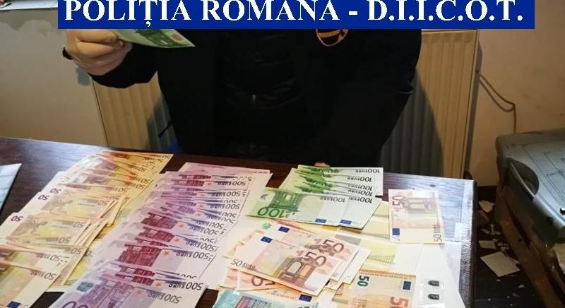 Fél Európát teleszórta hamis euróval egy Erdélyben alapított bűnbanda