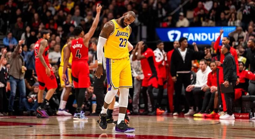 1297 mérkőzés után nem dobott legalább tíz pontot LeBron James, az asszisztjával nyert a Lakers – videó
