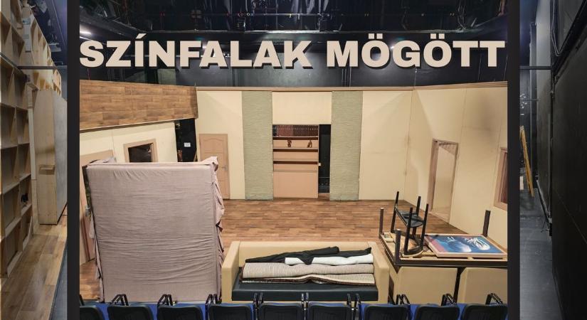 Betekintést nyertünk a Jászai Mari Színház színfalak mögötti világába - Díszletbontás