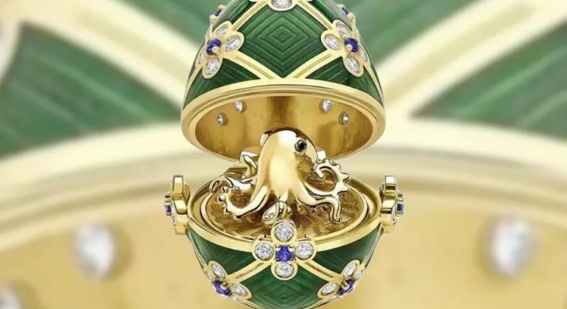 Csütörtök este előkerült a tolvajból a lenyelt Fabergé medál