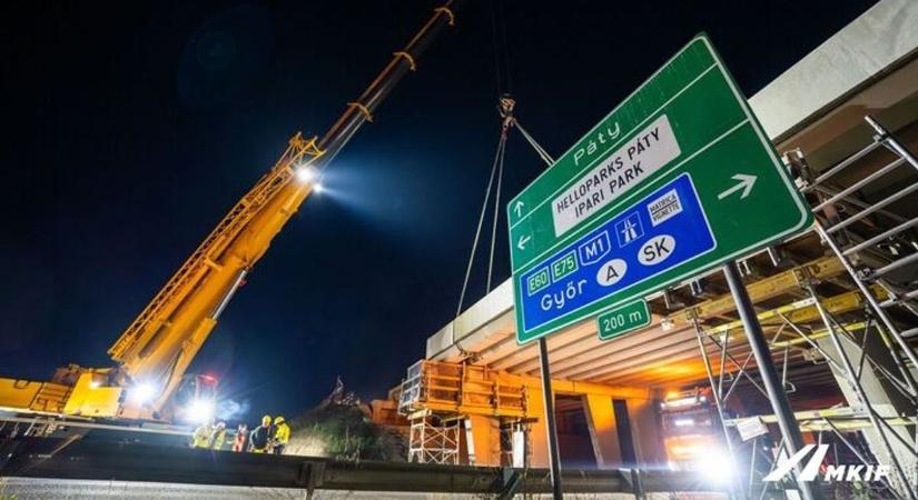 Óriási szám - Ennyibe került az M1-es autópálya bővítése a harmadik negyedévben
