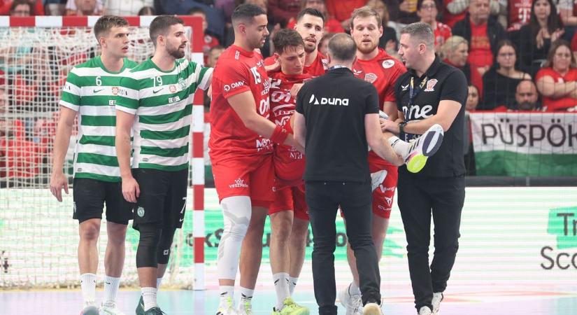 Miért volt a lökdösődés a meccs után a Veszprém Arénában? Videókon a Veszprém–Sporting derbi