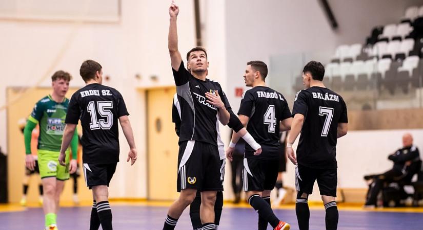 Tíz gólig meg sem álltak a DEAC férfi futsalosai a Haladás ellen