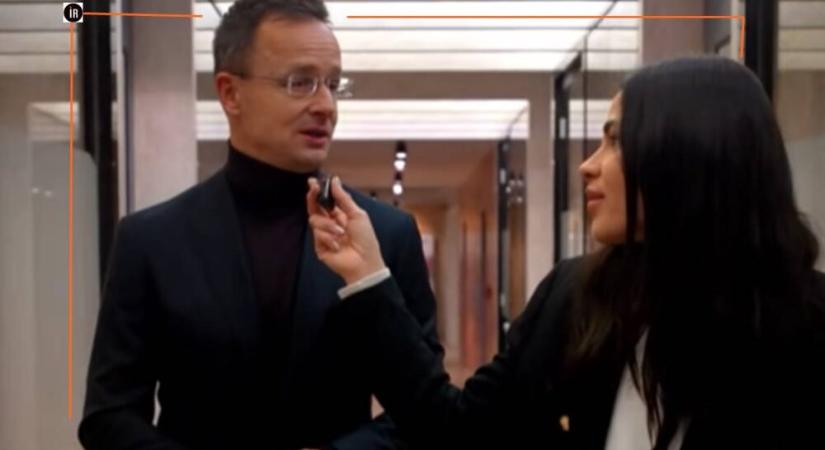 Szijjártó Péter ‘pertuhaverja’, Gáspár Evelin mikrofonvégre kapta a minisztert