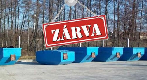 Zárva lesznek a hulladékudvarok
