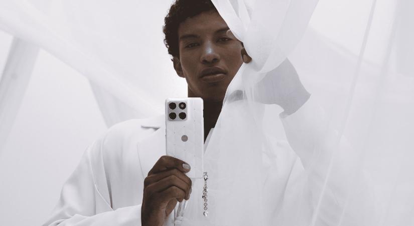 Motorola bemutatta a Swarovski-kristályos Edge 70 különkiadását