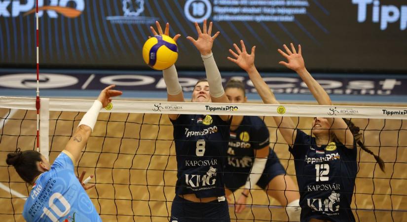 A fővárosban is győzni akarnak a kaposvári hölgyek