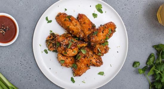 Koreai, csípős csirkeszárny