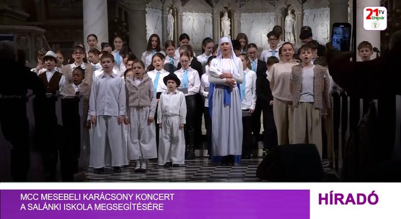 MCC Mesebeli Karácsony koncert a salánki iskola megsegítésére (videó)