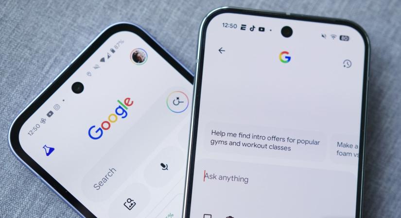 A Google már dolgozik a Kereső különböző MI-alapú extráinak összemosásán
