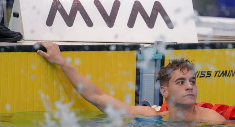 Kimerült az olimpia bronzérmes magyar úszó, visszalépett az Eb-től