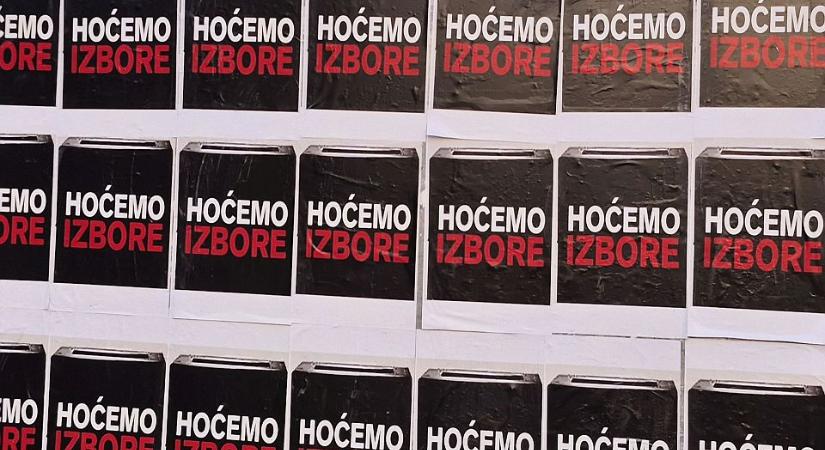 A december 28-ai tüntetésen a választások kiírásáért gyűjtenek aláírásokat az egyetemisták