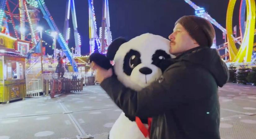 Tihanyi Peti Londonban: karácsonyi vásárok, óriáskerék és plüss panda a Winter Wonderlandben