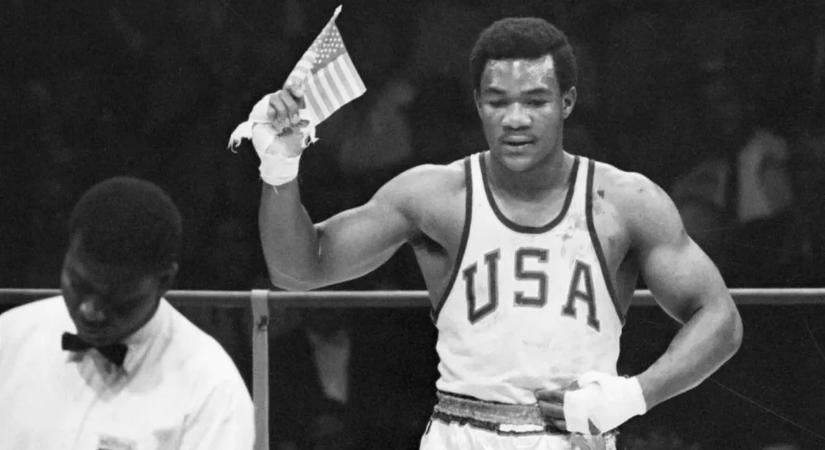 Elárverezik George Foreman garázsban felejtett 1968-as olimpiai aranyérmét