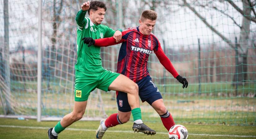 Haladás: félpályás kapufát rúgott a vasiak támadója a Videoton ellen