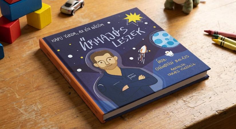 A világűr után a könyvesboltokat is meghódítja Kapu Tibor