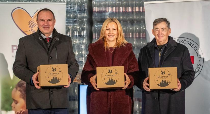 Várkonyi Andrea meghatódott, szívügye a nélkülözők megsegítése (galéria, videó)