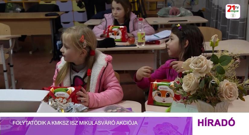 Folytatódik a KMKSZ ISZ Mikulásváró akciója (videó)