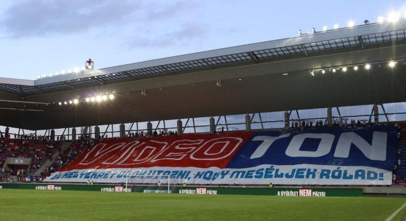 Pénzbüntetést és szektorbezárást osztott ki az MLSZ a Videotonnak