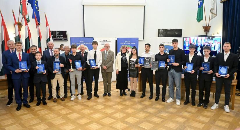 Utánpótlás szinten az Egerszalók SE vitte a prímet, Balogh, Mező és a Nagy díjazott