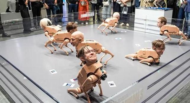 Elon Musk, Jeff Bezos és Mark Zuckerberg robotkutya lett