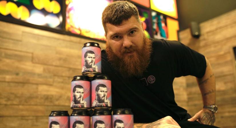Ilyen még nem volt: közönségkedvenc focista készített sört: itt a „magyar viking”