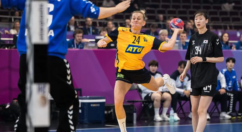 Női kézi-vb: nyertek a svédek, továbbra sincs pontja Dél-Koreának a középdöntőben