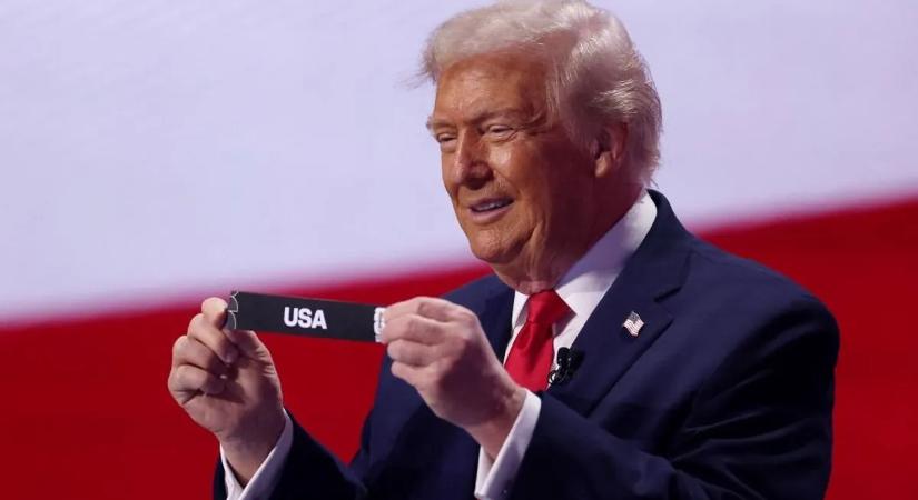 Trump kapta az első FIFA-békedíjat – szerinte a világ ma biztonságosabb