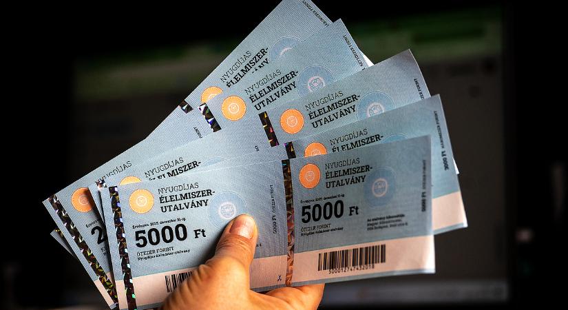 Szorít az idő: csak pár napig válthatja be a nyugdíjas élelmiszer-utalványt, ha így járt