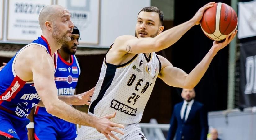 Megszakította a DEAC az Atomerőmű győzelmi sorozatát a férfi kosárlabda NB I-ben
