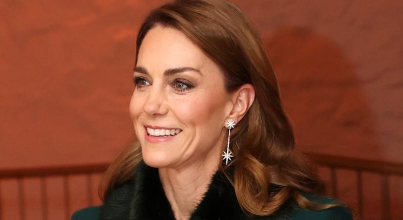 Katalin hercegné éves karácsonyi istentiszteletére összeöltözött az egész család