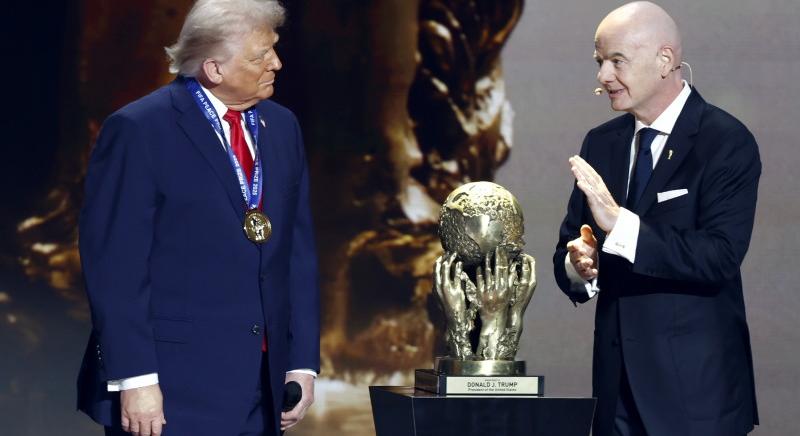 Kisorsolták a vébécsoportokat – Trump FIFA-békedíjat kapott