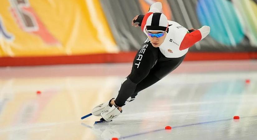 Gyorskorcsolya-vk: Kim Min Szok 18. lett 1500 méteren