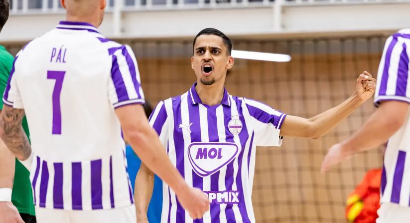 A Nyíregyháza nyolc, az Újpest hat gólt szerezve nyert a futsal NB I-ben