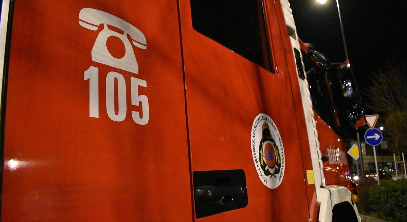 Lángolt a kazánház, több tűzoltóegység vonult a helyszínre
