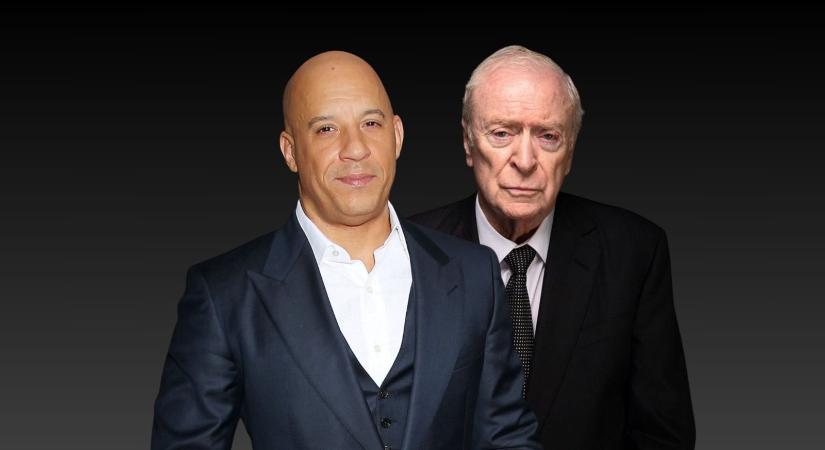 Vin Diesel kísérte ki a kerekesszékben ülő Michael Caine-t a vörös szőnyegre (képek)