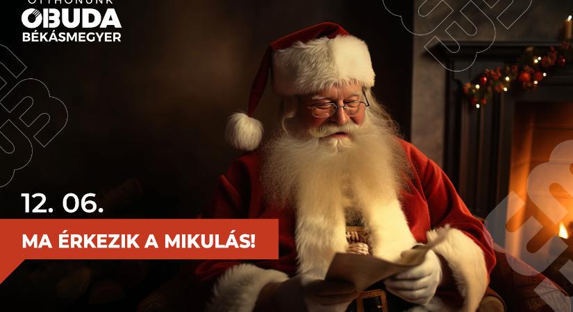 A Fő térre is ellátogat a Mikulás!  December 6.  Szent Miklós legendája tovább él