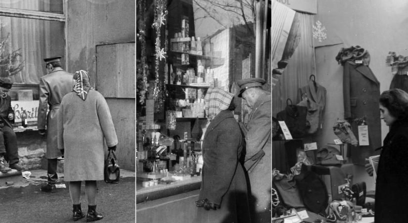 Retró karácsonyi kirakatok: így nézett ki Budapest a szocializmus idején - Galéria