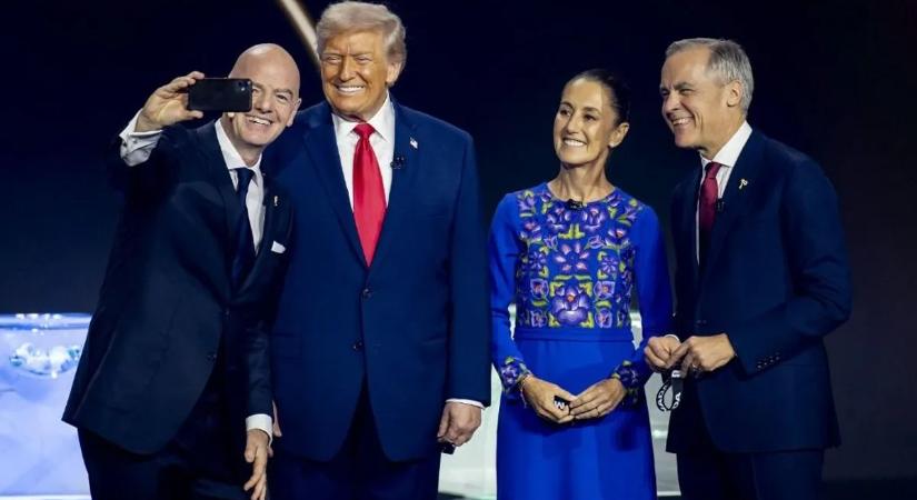 Sokkolta a világsajtót a Donald Trumpak rendezett vb-sorsolás