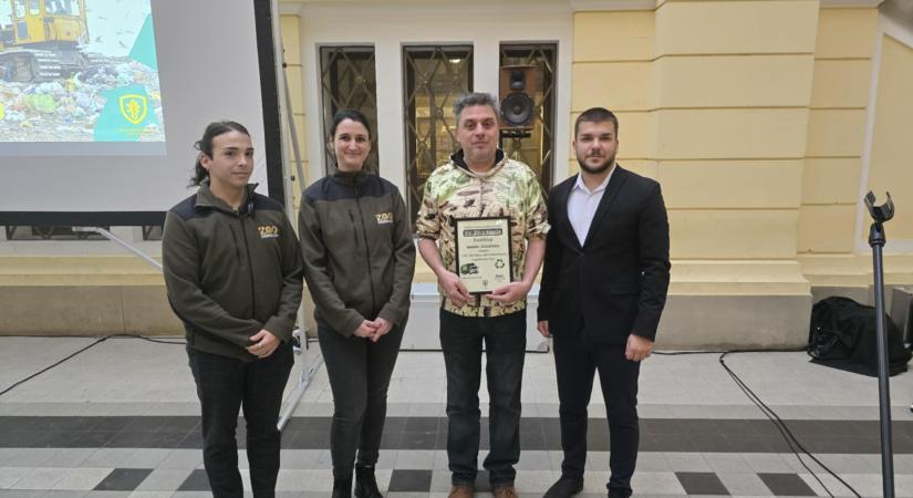 Díjazták a debreceni állatkert standját a Zöld Börzén