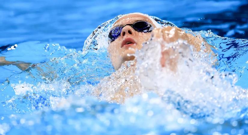 Úszás: Kós Hubert győzött 100 háton a US Openen